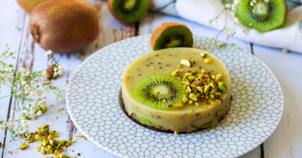 Tartelettes vegans kiwis pistaches