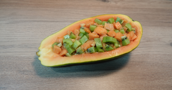 Salade papaye kiwi card