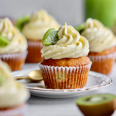 Cupcakes au kiwi